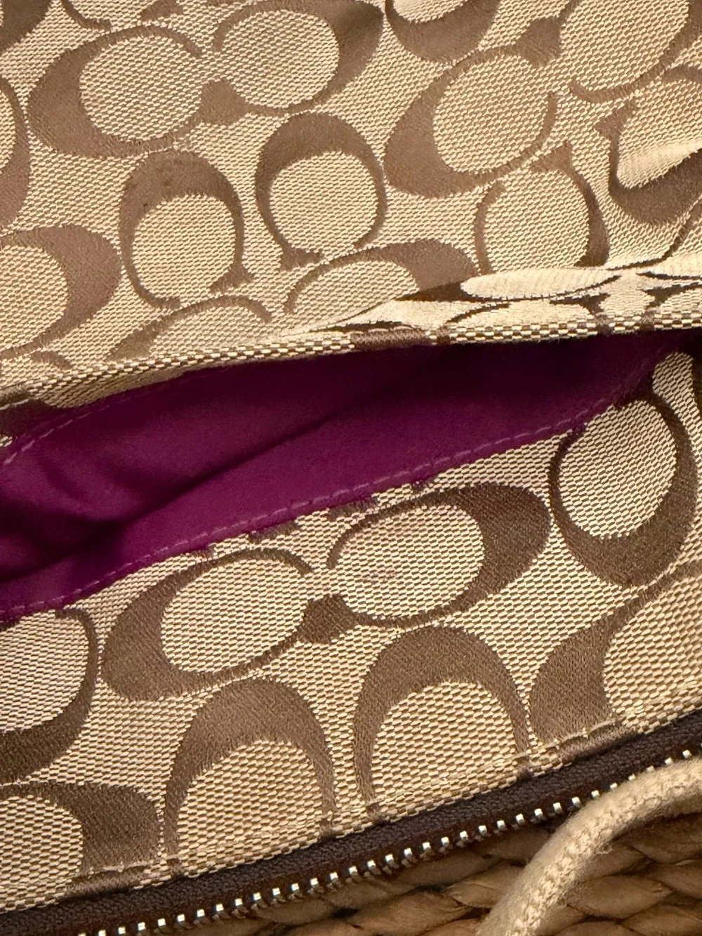 Coach Signature File Crossbody Bag